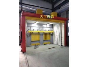 伸縮移移動(dòng)式打磨房